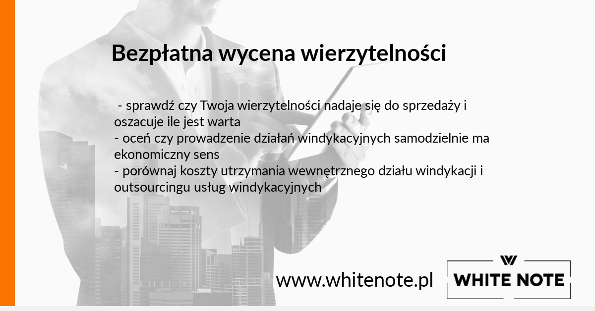 bezpłatna wycena wierzytelności White Note